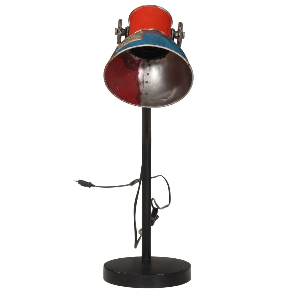 Lampe de bureau 25 w 17x17x60 cm e27 multicolore - number 3.