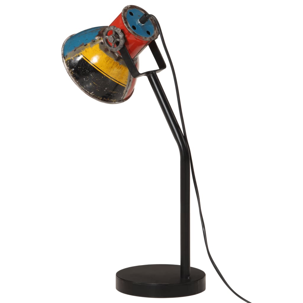 Lampe de bureau 25 w 17x17x60 cm e27 multicolore - number 5.