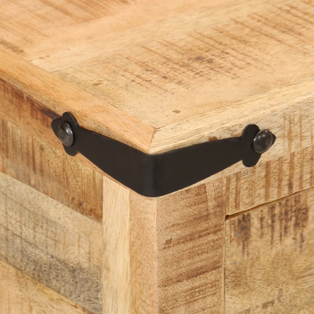 Noćni ormarić 40x40x50 cm masivno drvo manga - number 6.