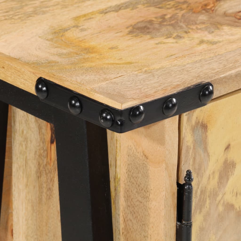 Skænk 88x30x69 cm massivt mangotræ - number 6.