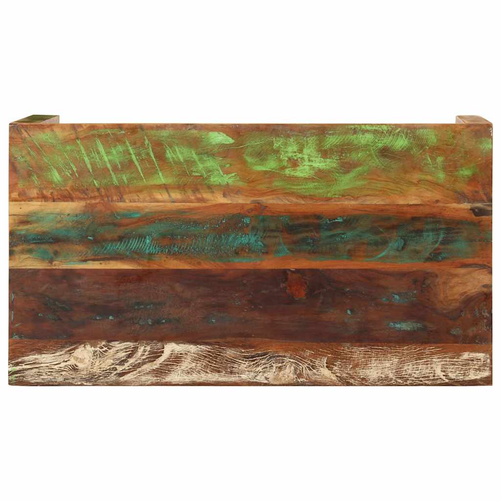 Stolić za kavu 100x55x40 cm puno reciklirano drvo - number 4.