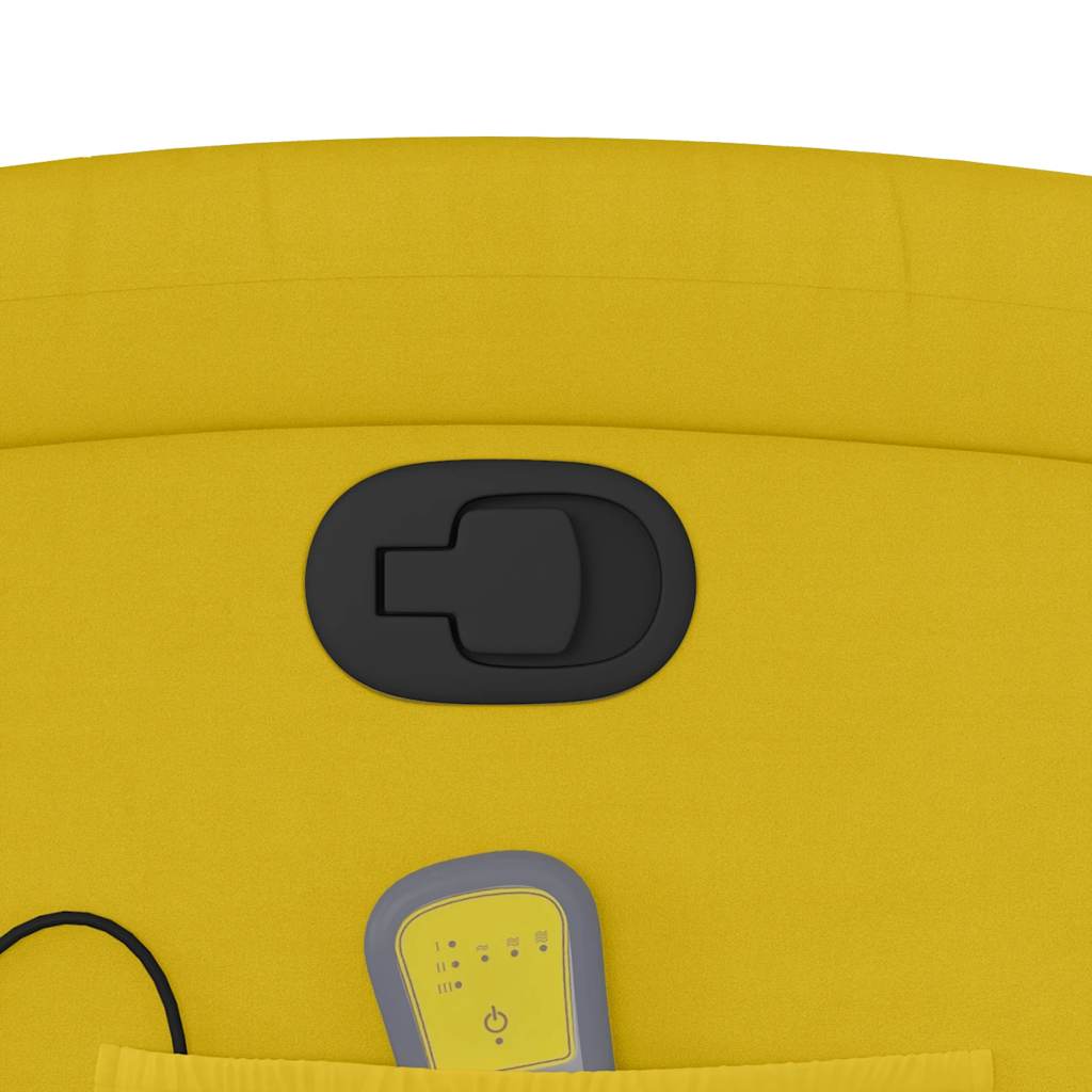 Fotel podnoszony z funkcją masażu aksamitny - żółty, 1, funkcja odchylania manualnego, tak - number 12.