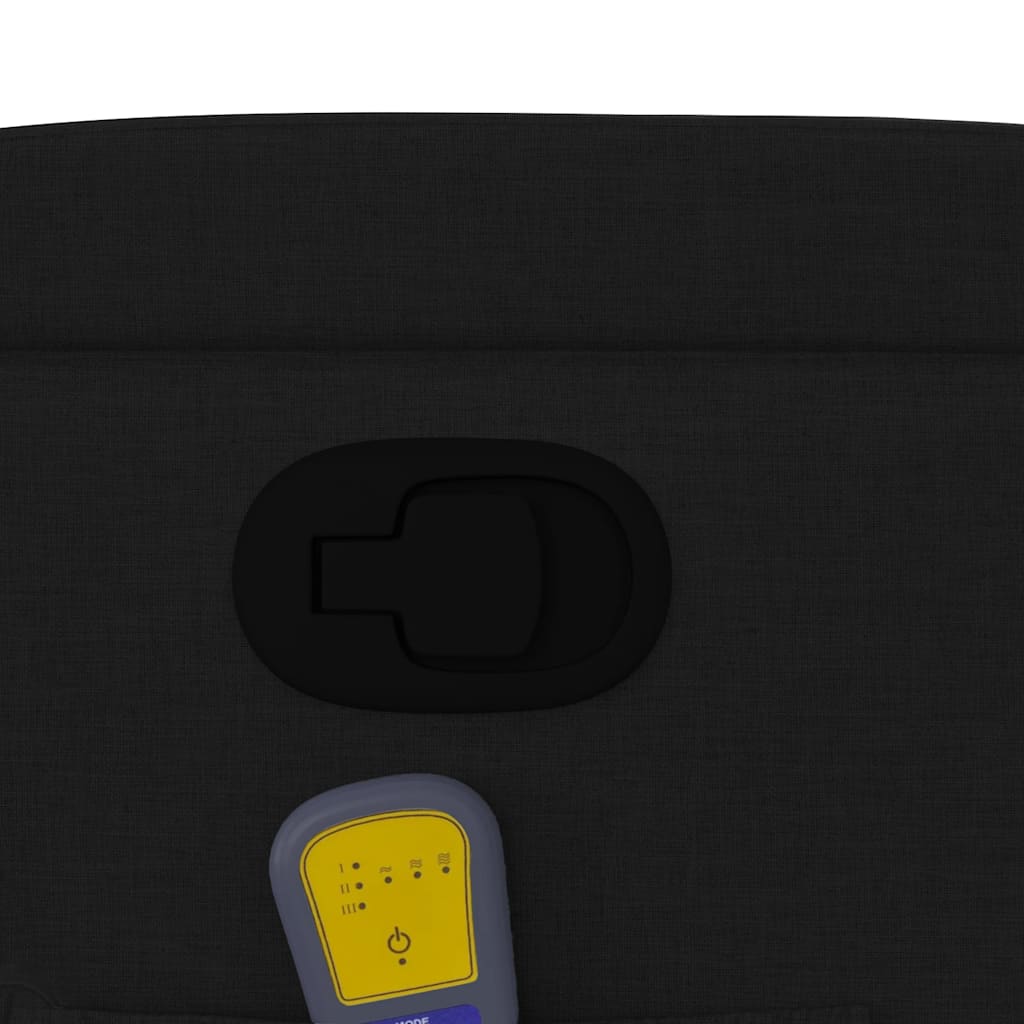 Løftestol med massage stof sort - number 12.