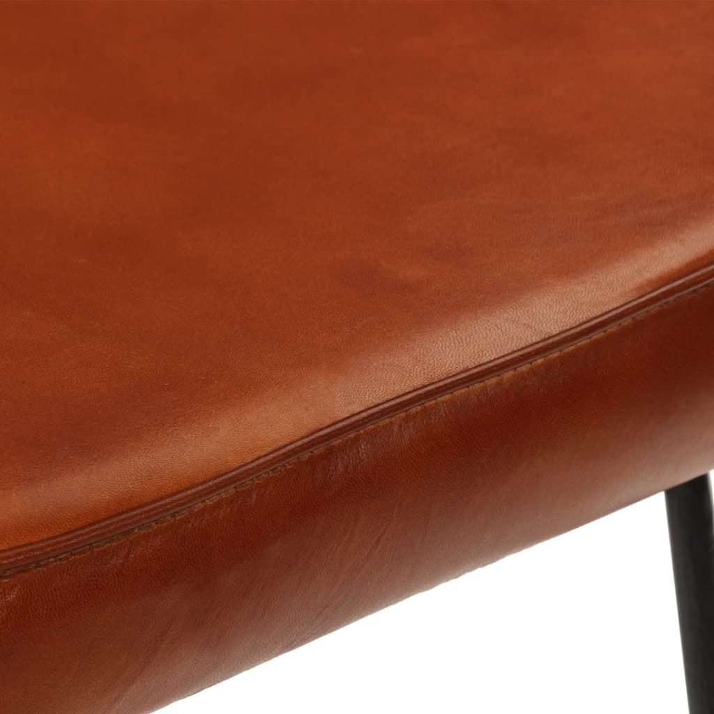 Gavin barske stolice kom. 44x37,5x78 cm - smeđa, 44 x 37,5 x 78 cm, 2, koža - number 8.