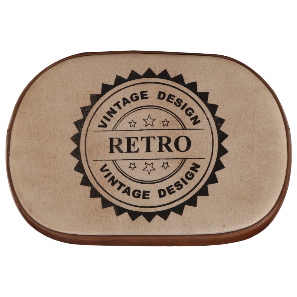 Bar stolice računala. - tamno smeđe boje, 41 x 29 x 62 cm, 2, koža i platno - number 6.