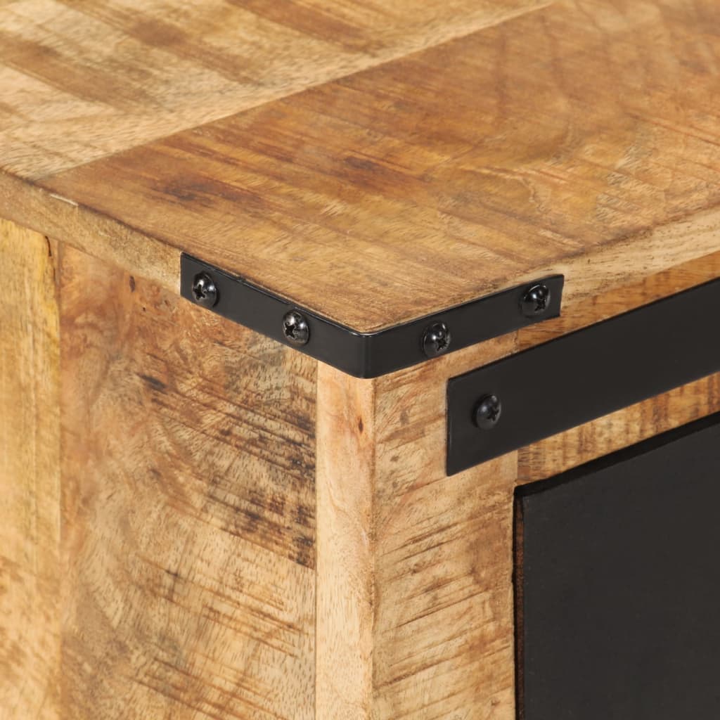 Noćni ormarić 45x40x45 cm puno mango drvo - 45x40x45 cm (šxdxv) - number 6.