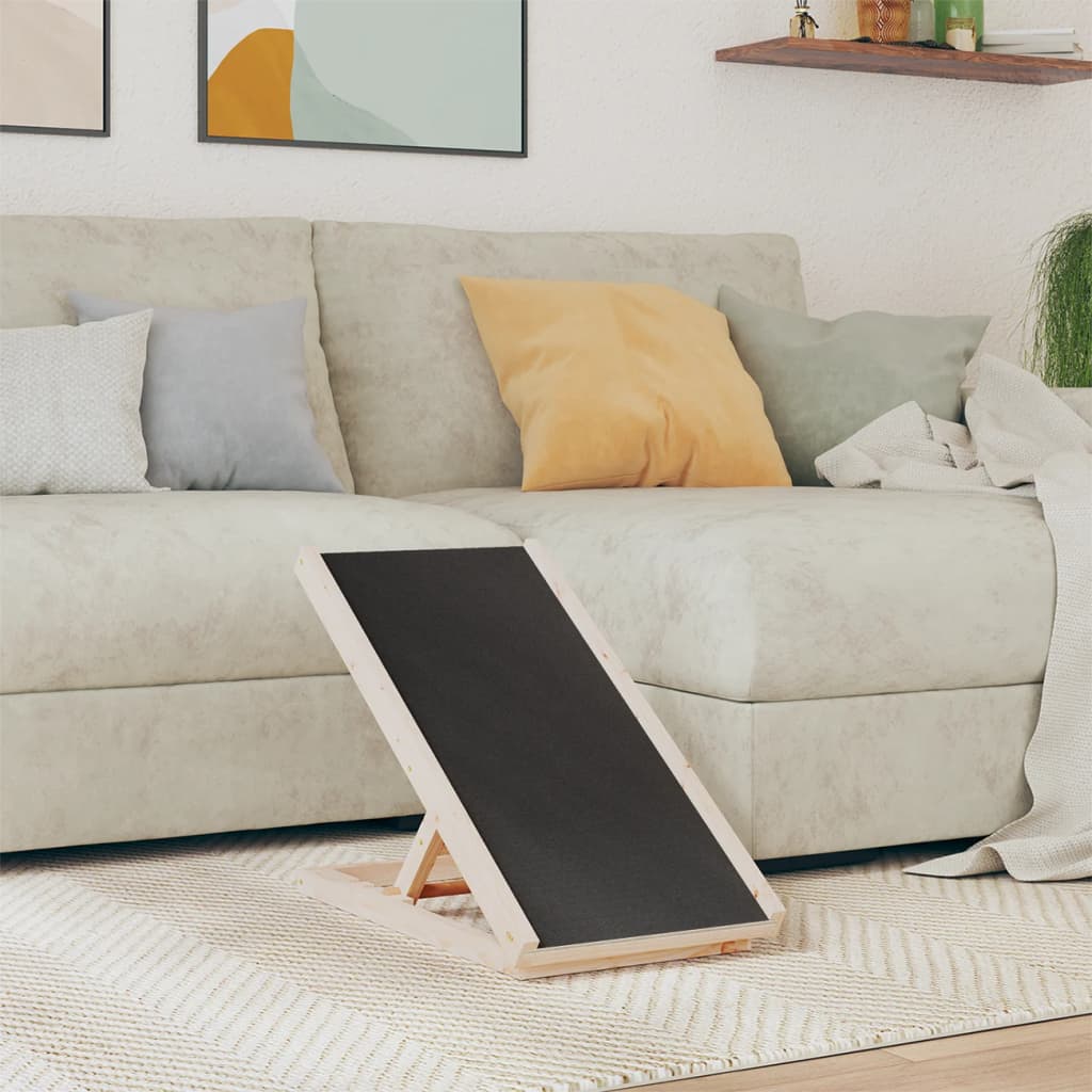 Rampe pour chien en pin massif - number 1.