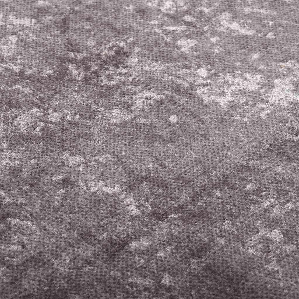 Carpet washable and non-slip - grey, 150 x 230 cm - number 3.