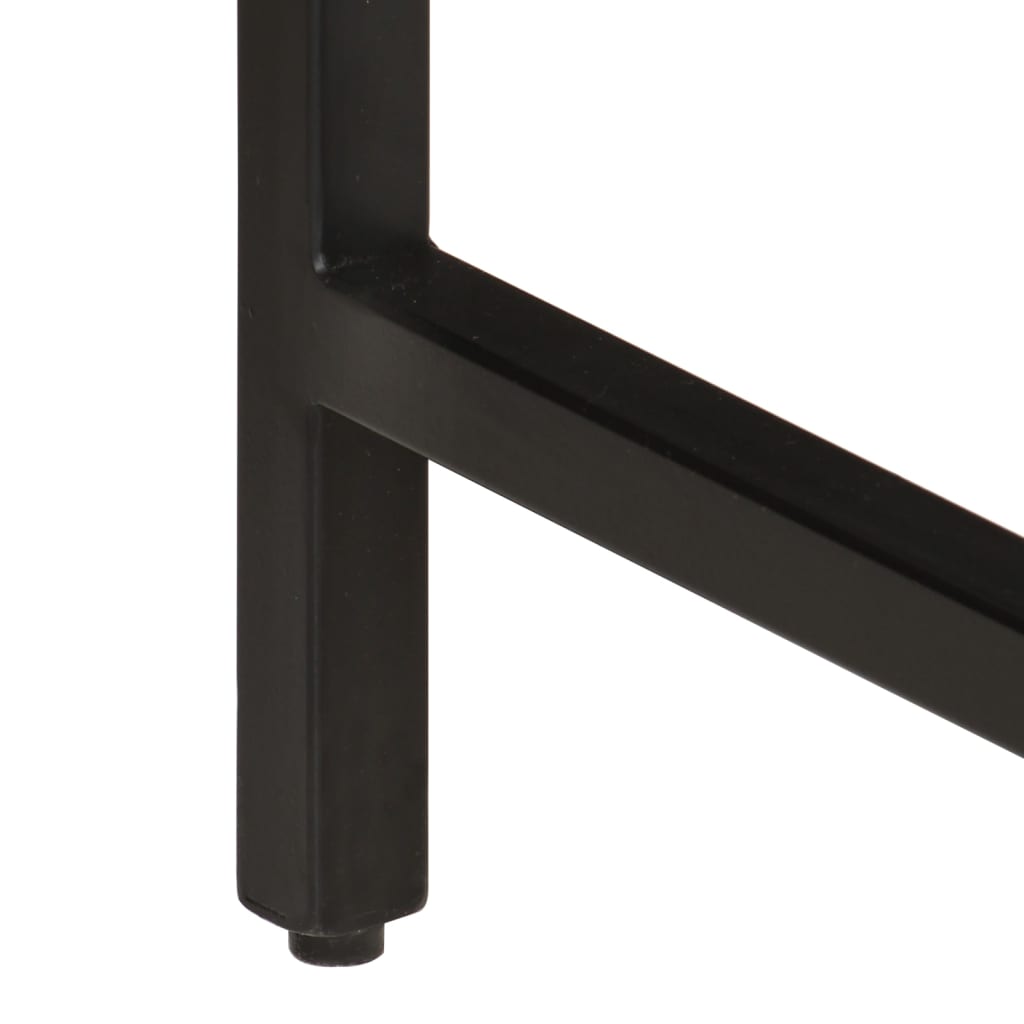 Konzolni stol 110x55x75 cm čvrsto grubo mango drvo i željezo - number 6.