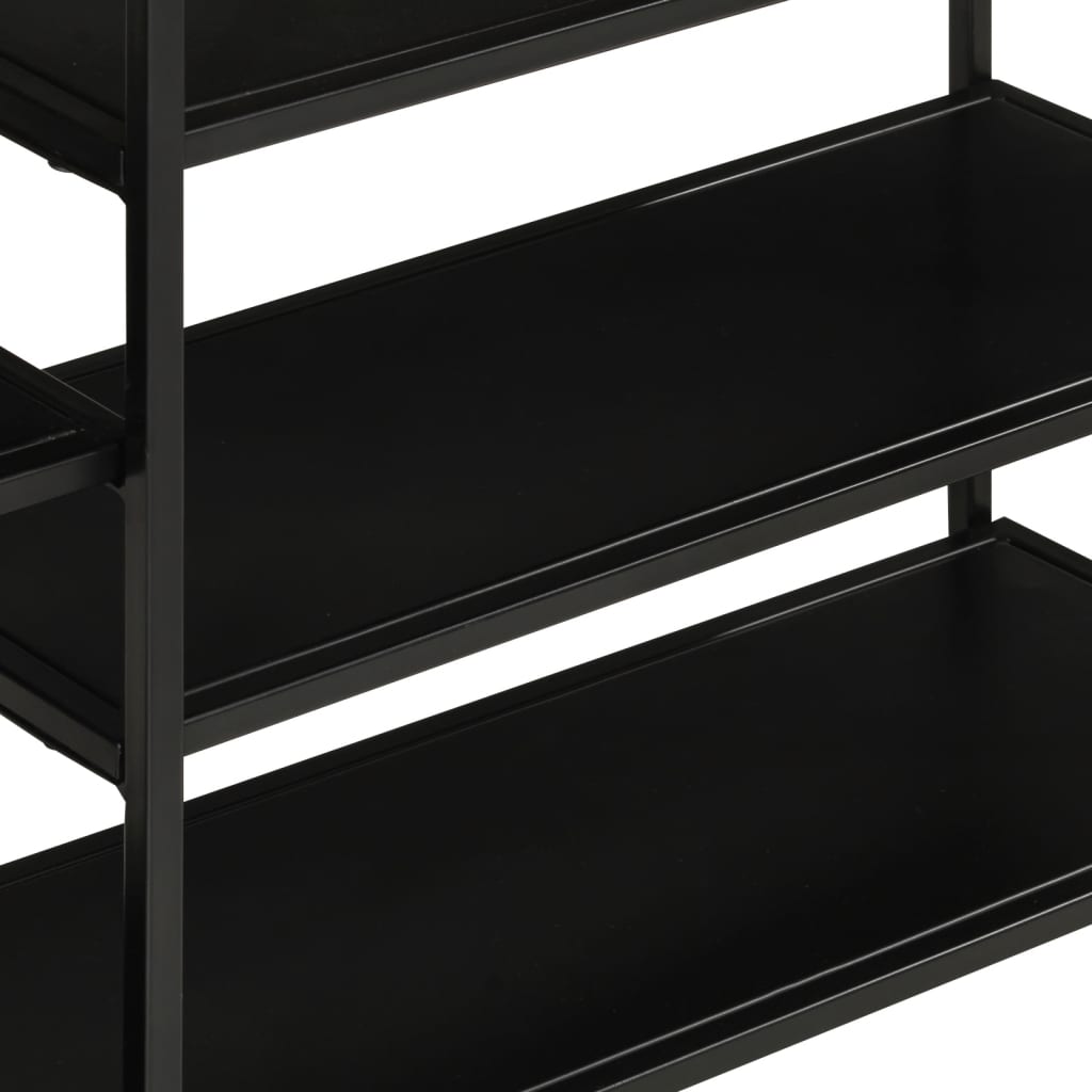 Stół konsolowy 110x30x75 cm lite drewno mango i żelazo - number 5.