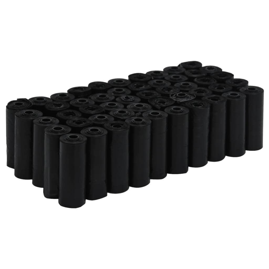 Sacs pour chien 750 pcs. 30x20 cm pe noir - number 3.