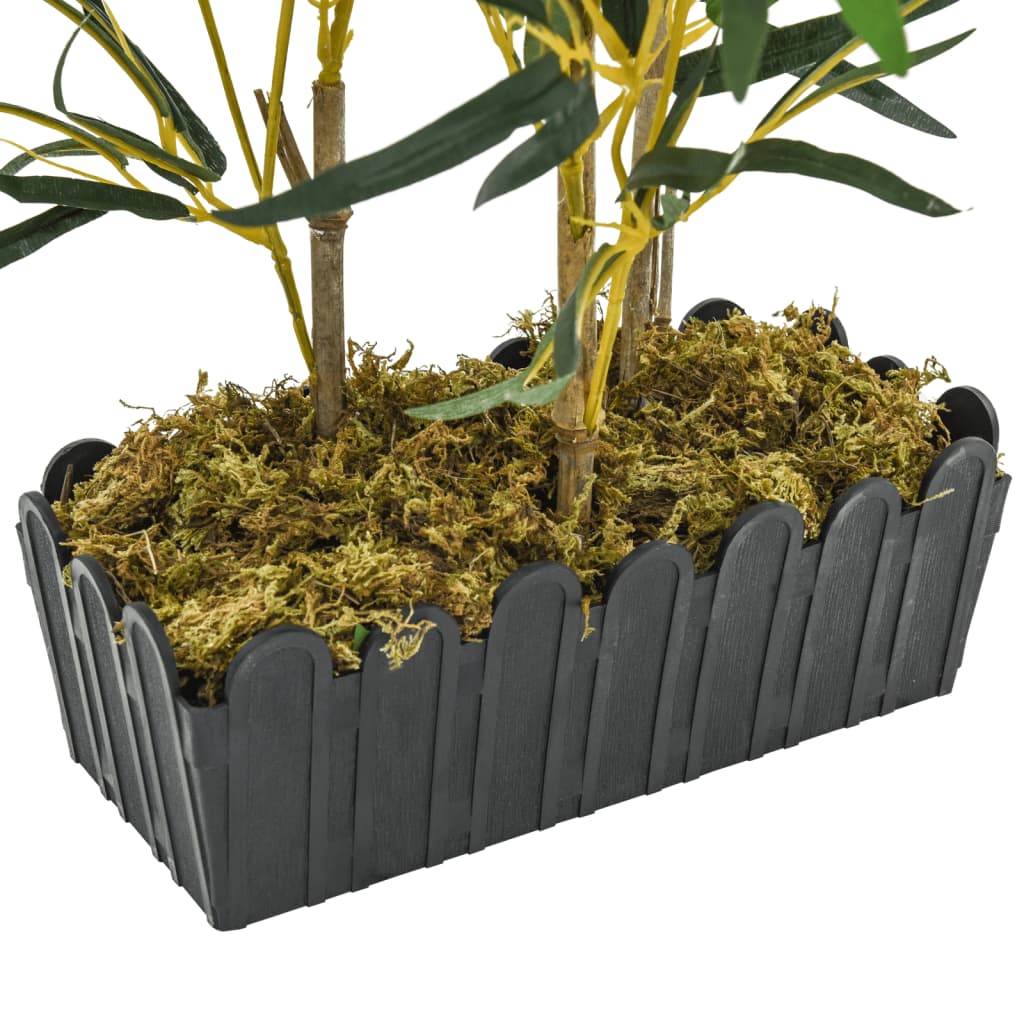 Artificial bamboo tree 368 leaves 80 cm green - 30 x 14 x 80 cm, 1 - number 4.