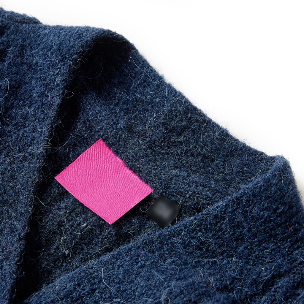 Cardigan tricoté pour enfant, taille 92 - couleur cognac, 140 (9-10 ans) - number 3.