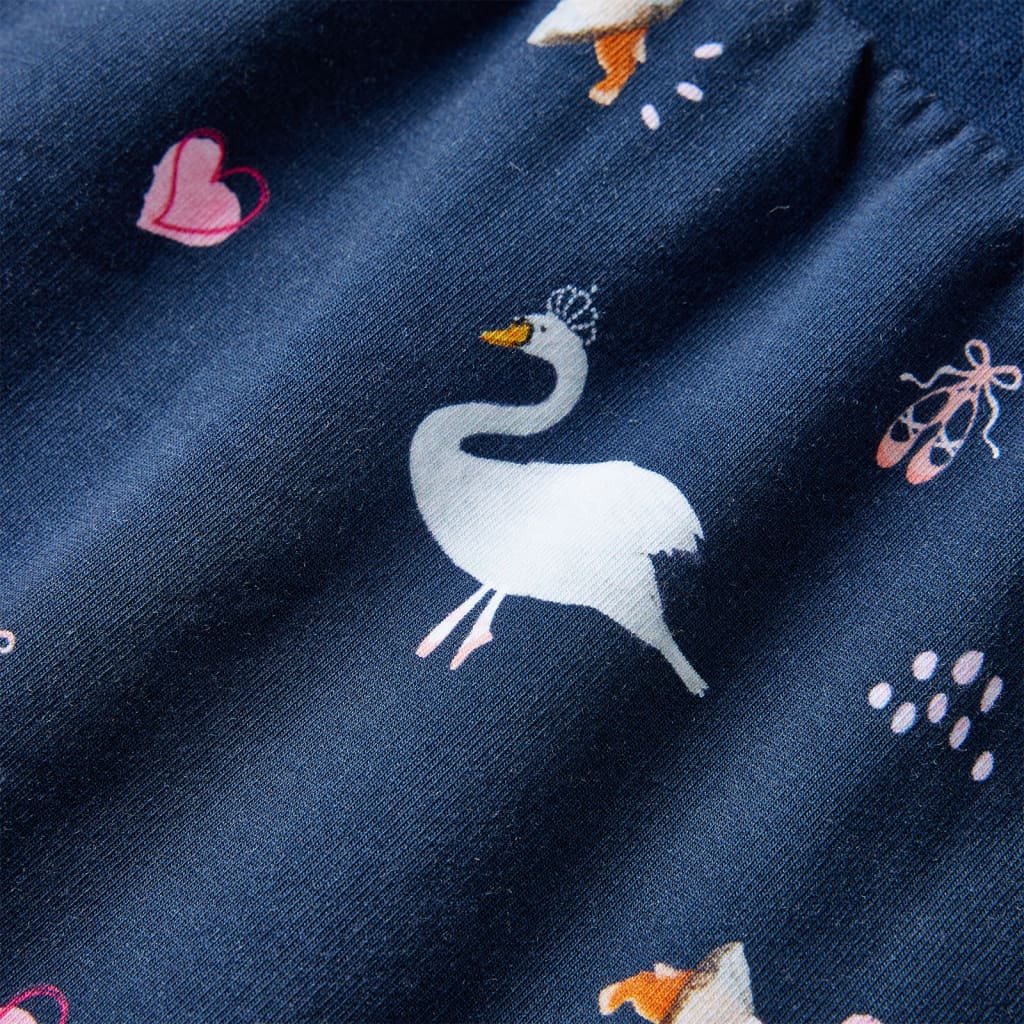 Robe à manches longues pour enfant taille 92 bleu marine - 92 (1 5-2 ans) - number 6.