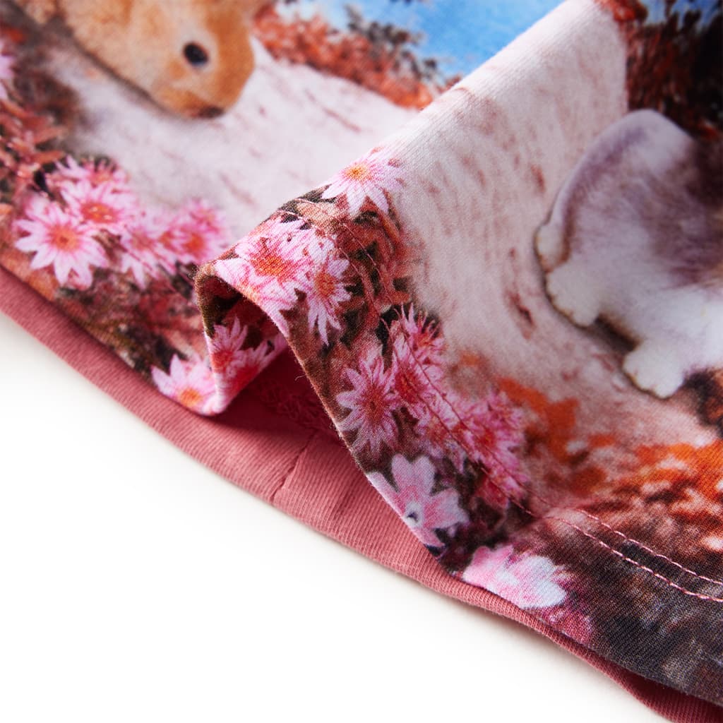 Robe à manches longues pour enfant taille 92 vieux rose - rose clair, 92 (1 5-2 ans) - number 5.