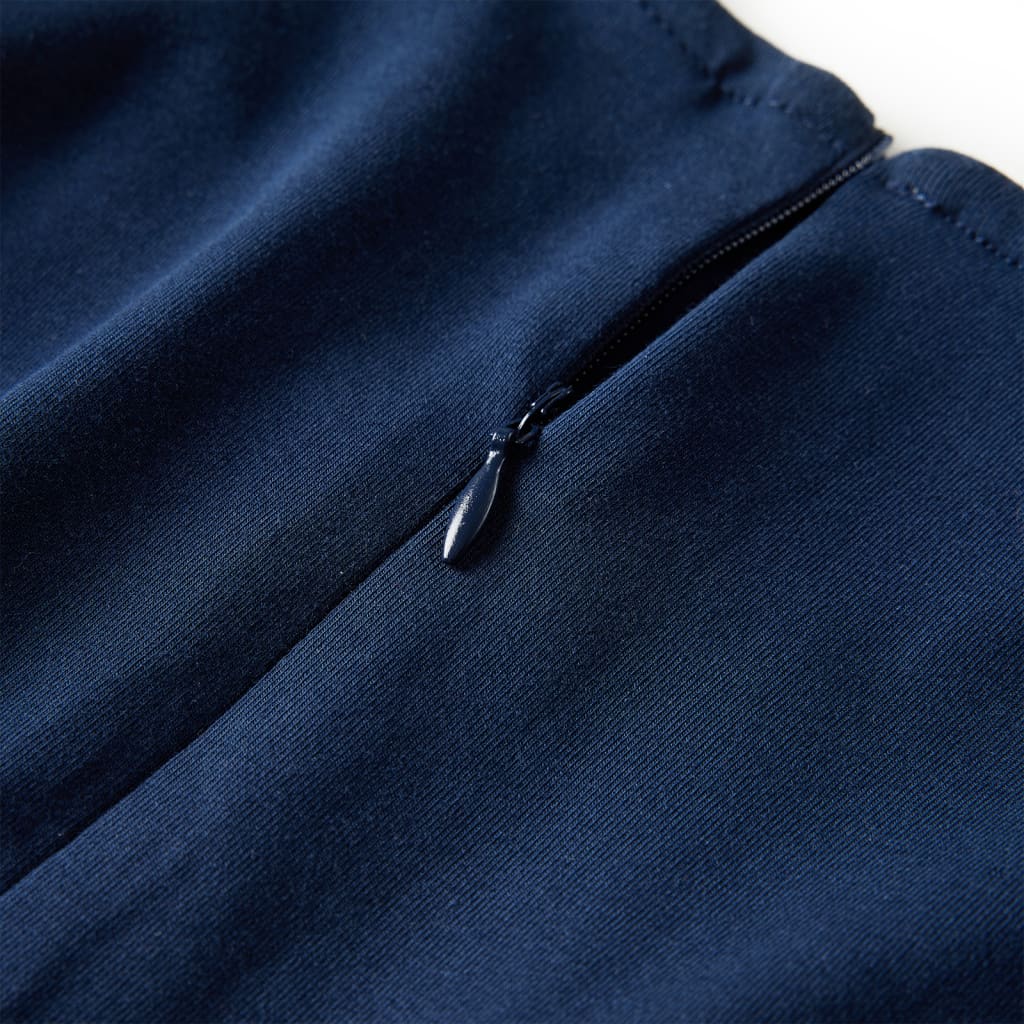 Robe à manches longues pour enfant taille 92 - bleu marine, 92 (1 5-2 ans) - number 6.