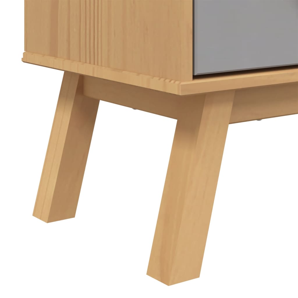 Regał stary 4 półki sosna lite - number 11.