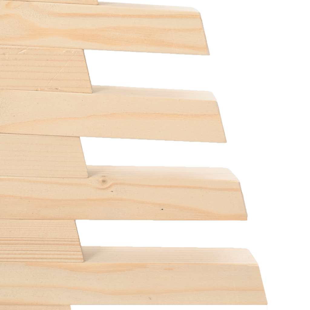 Dekorativt juletræ 60 cm massivt fyrretræ - number 8.