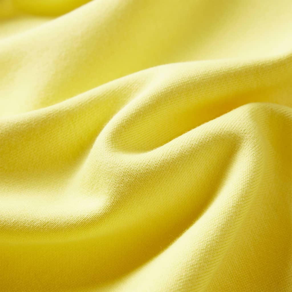 Sweat-shirt pour enfant taille 92 jaune clair - 92 (1 5-2 ans) - number 7.