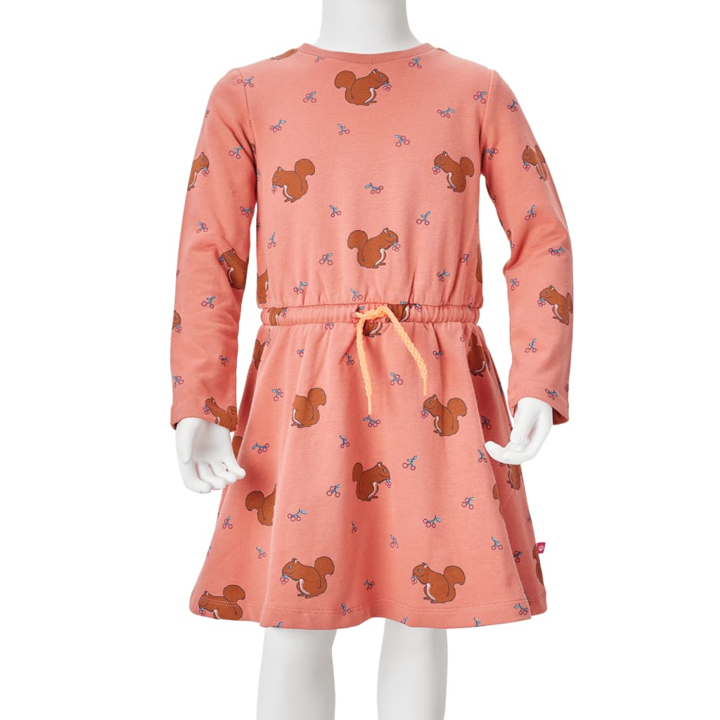 Robe pour enfant taille 92 vieux rose - 92 (1 5-2 ans) - number 8.