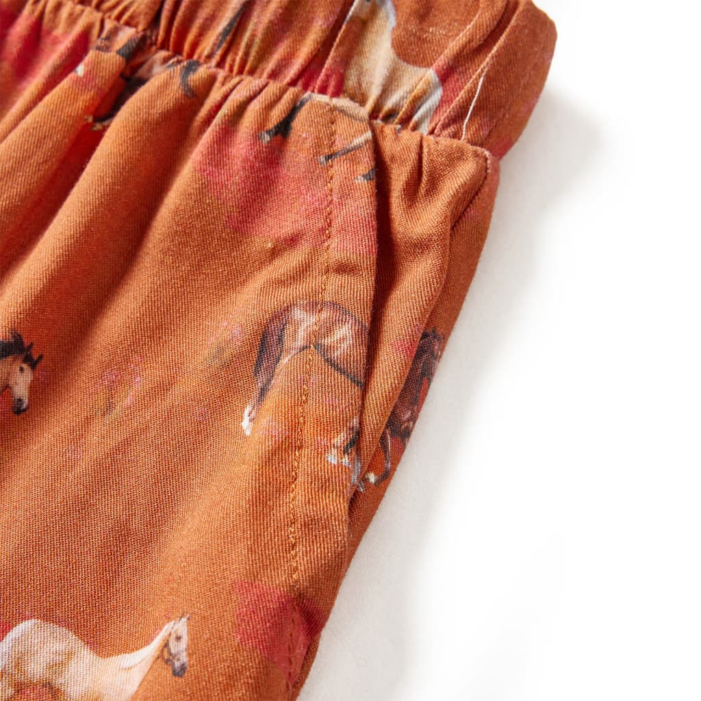 Jupe pour enfant taille 92 couleur cognac - 92 (1 5-2 ans) - number 4.