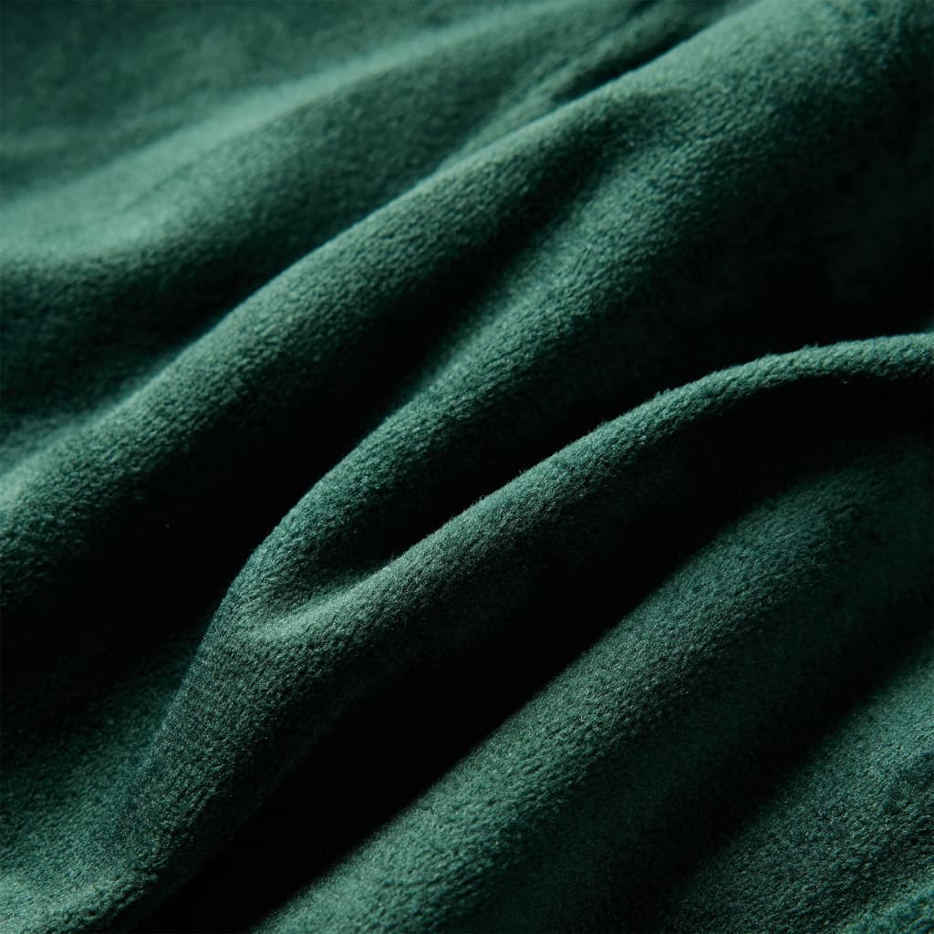 Chemisier à volants pour enfant taille 92 vert foncé - 92 (1 5-2 ans) - number 7.