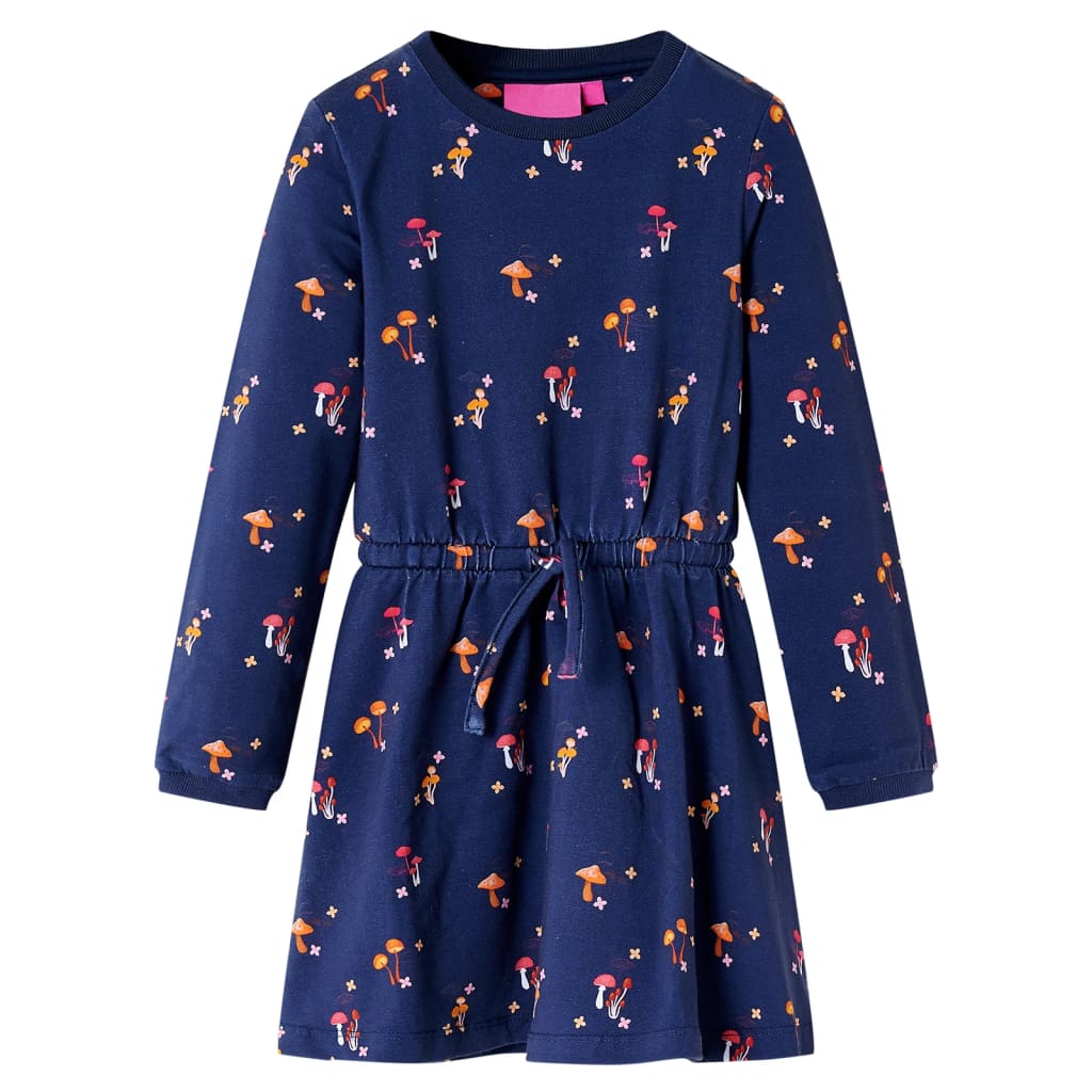 Robe pour enfant taille 92 bleu marine - 92 (1 5-2 ans) - number 1.