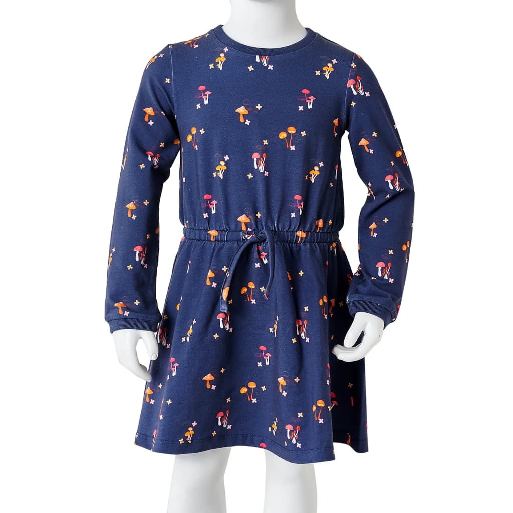 Robe pour enfant taille 92 bleu marine - 92 (1 5-2 ans) - number 8.