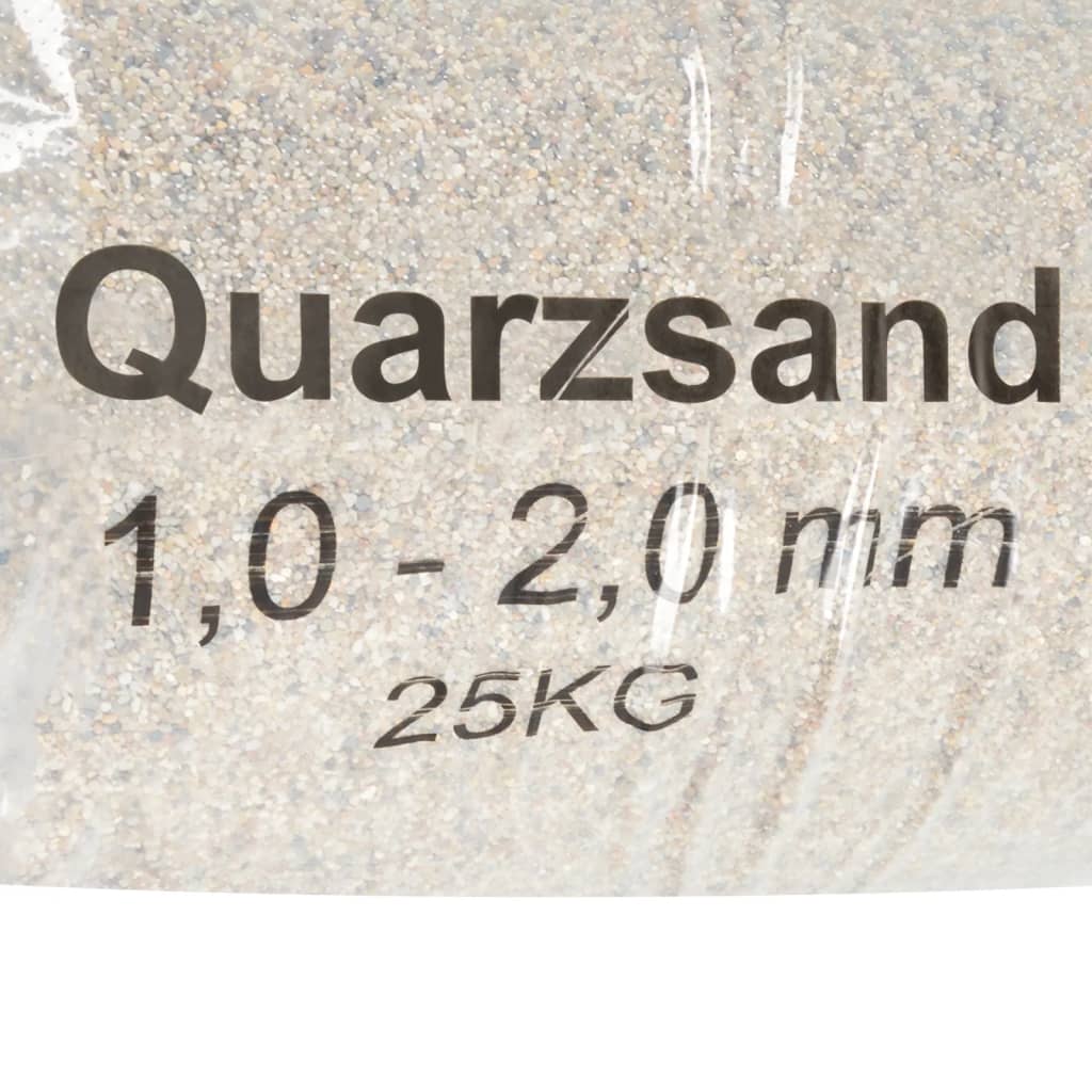 Filtersand 25 kg 1,0-2,0 mm - number 5.