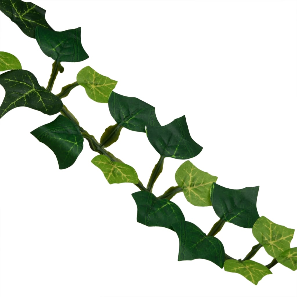 Artificial hanging plants 12 pcs. 339 leaves 90 cm - green, 1 - number 4.