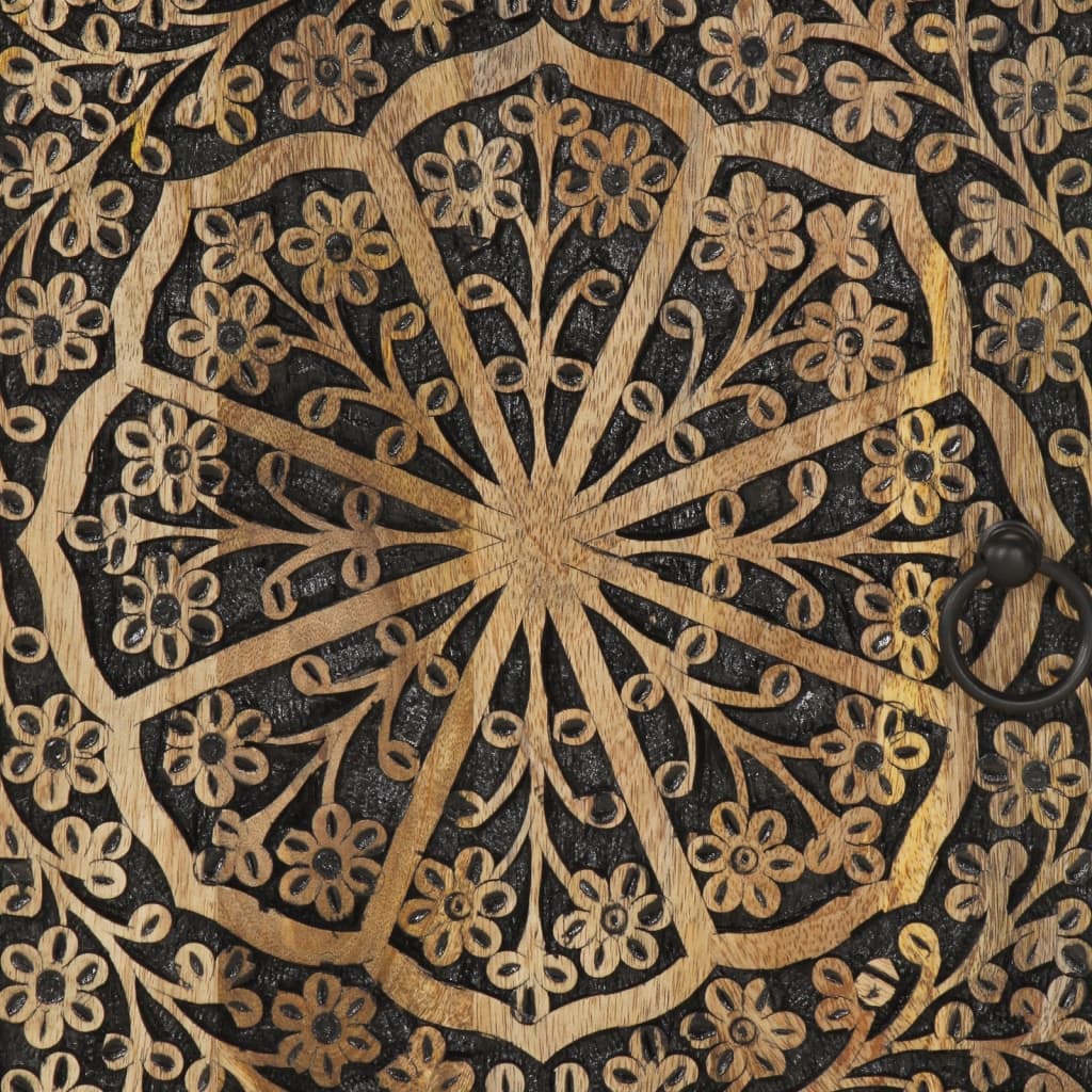 Tv-bord 80x31x46 cm heltre mangotre - 80 x 31 x 46 cm (b x d x h) - number 11.