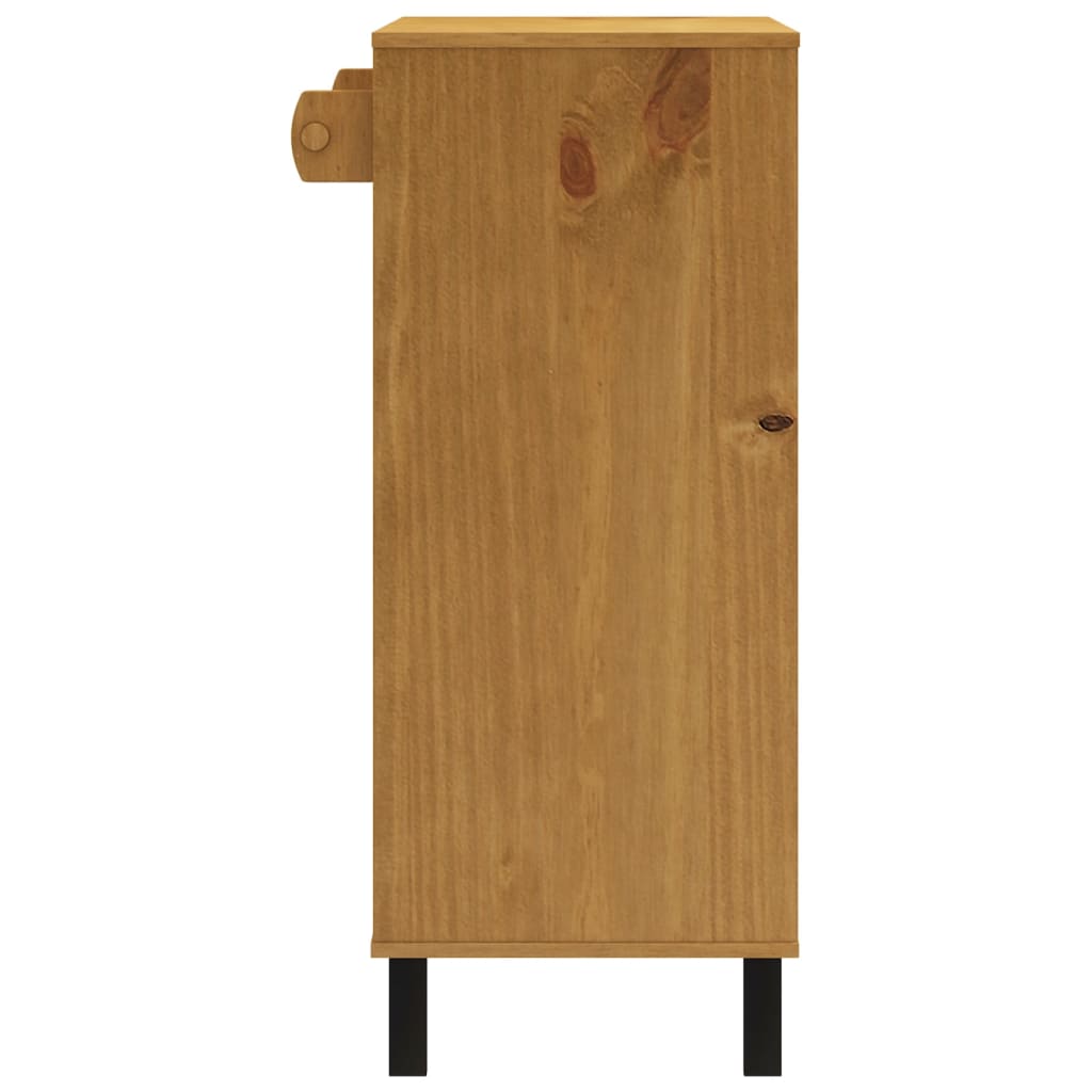 Barbord flam 92x45x110 cm massivt fyrretræ - number 6.