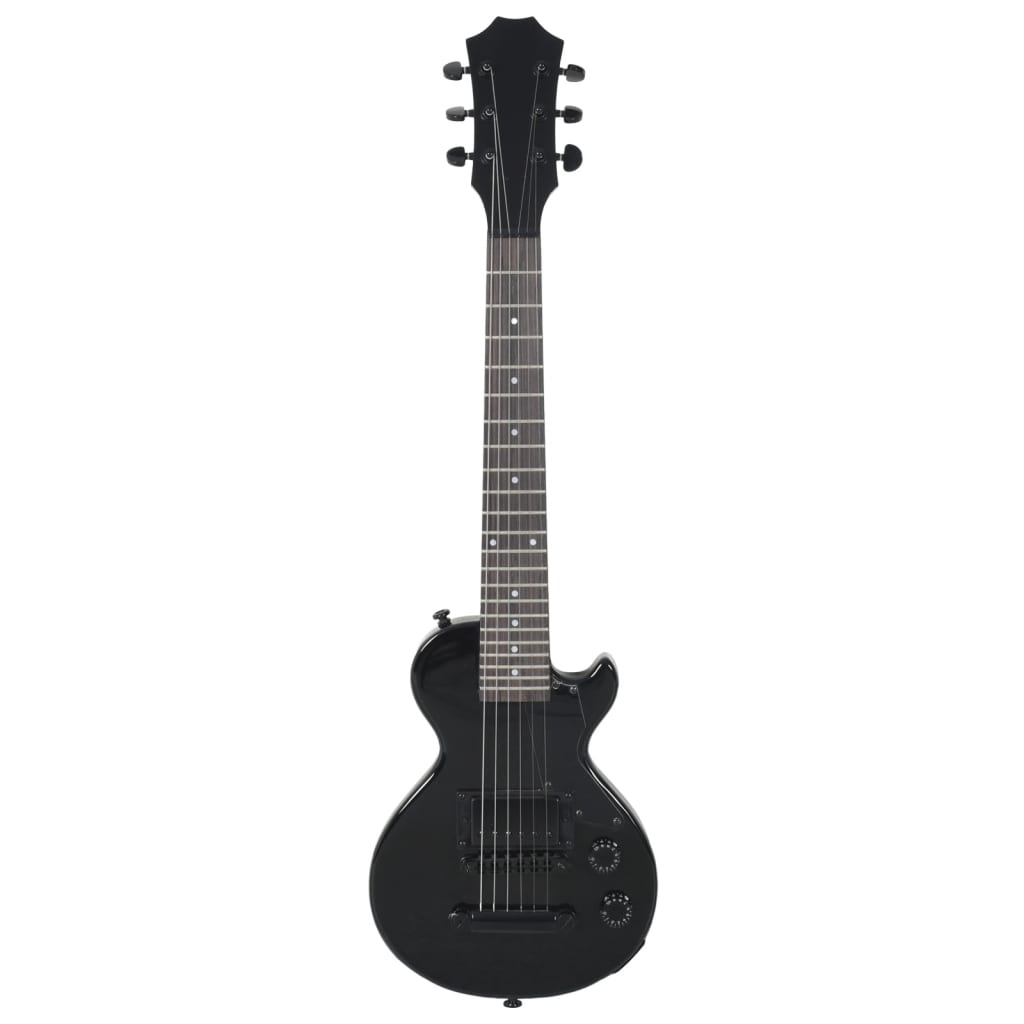 Električna gitara za djecu s torbom 3/4 30" - crna - number 3.