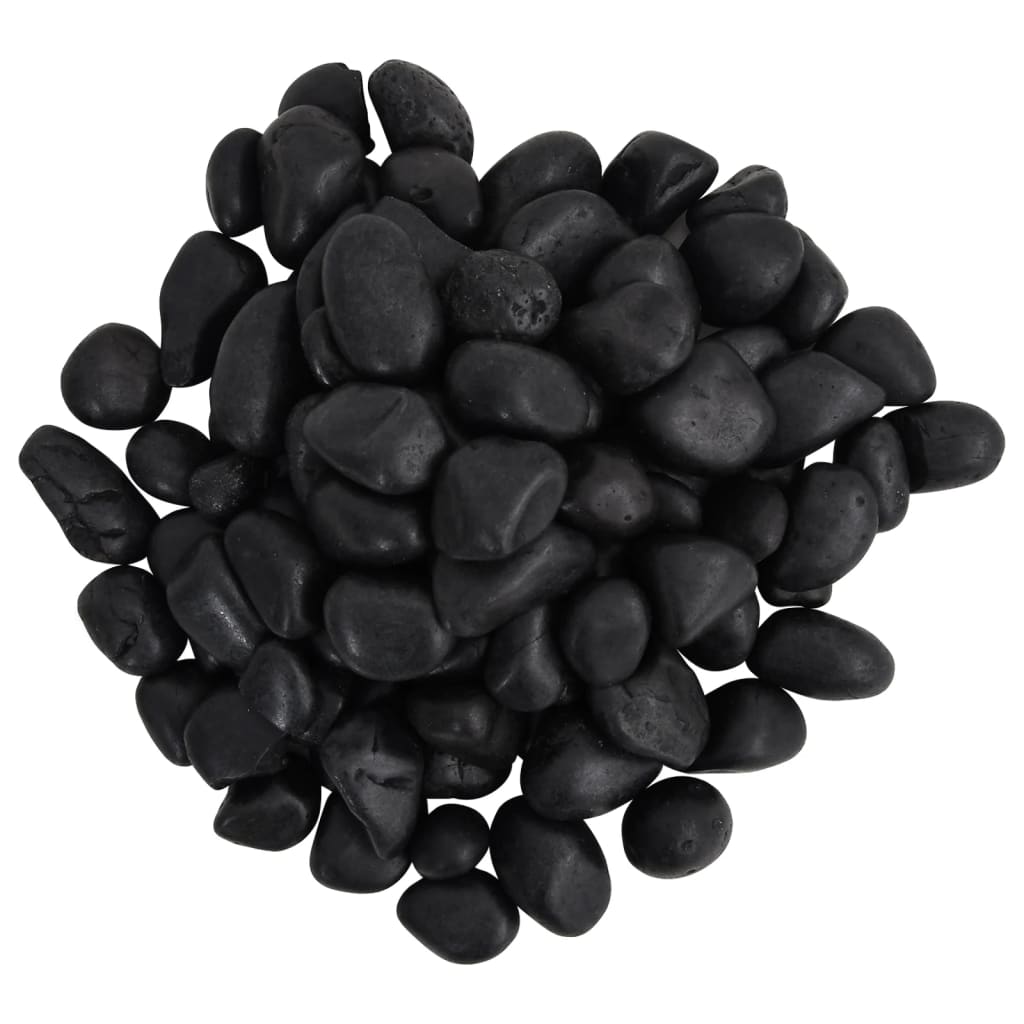 Galets polis 25 kg 2-5 cm - noir, 2-5 cm (25 kg) - number 3.