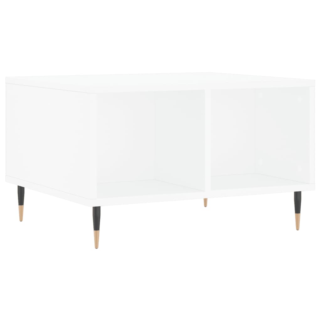 Tavolino 60x50x36,5 cm legno ingegnerizzato - bianco, 1 - number 2.