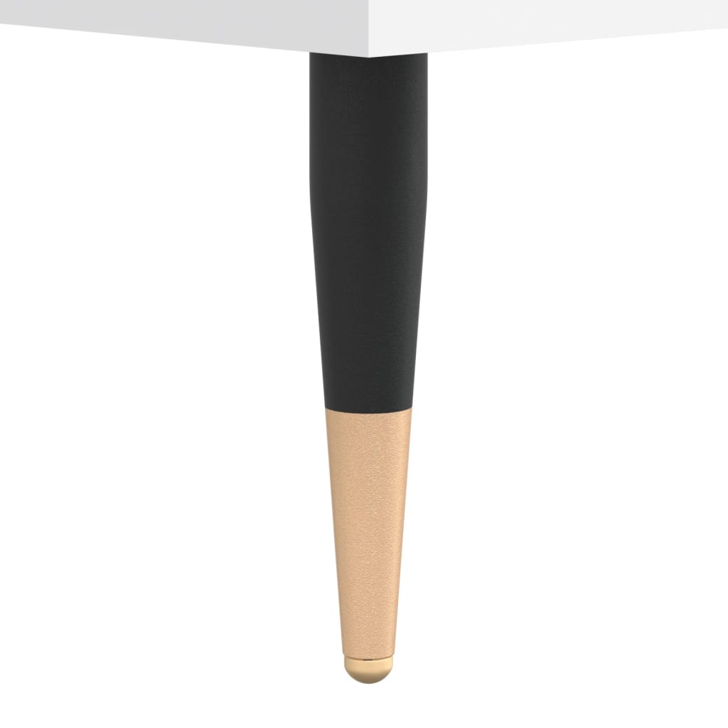 Tavolino 60x50x36,5 cm legno ingegnerizzato - bianco, 1 - number 7.