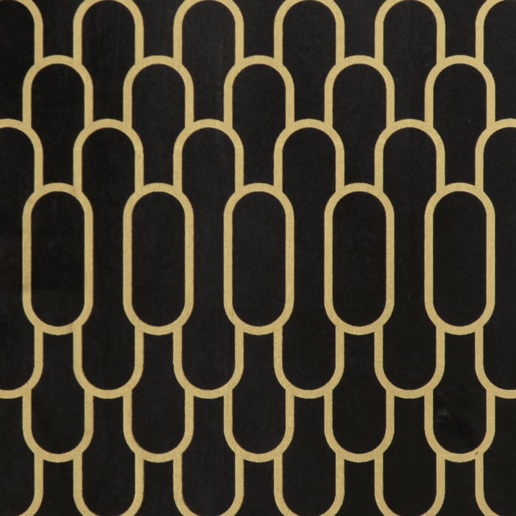 Sofabord 80x54x40 cm massivt mangotræ - sort, 1 - number 10.