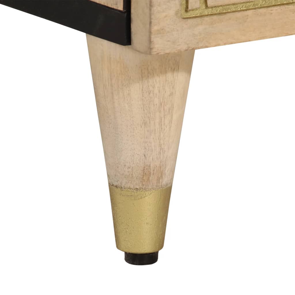 Noćni ormarić 40x33x46 cm masivno drvo manga - number 9.