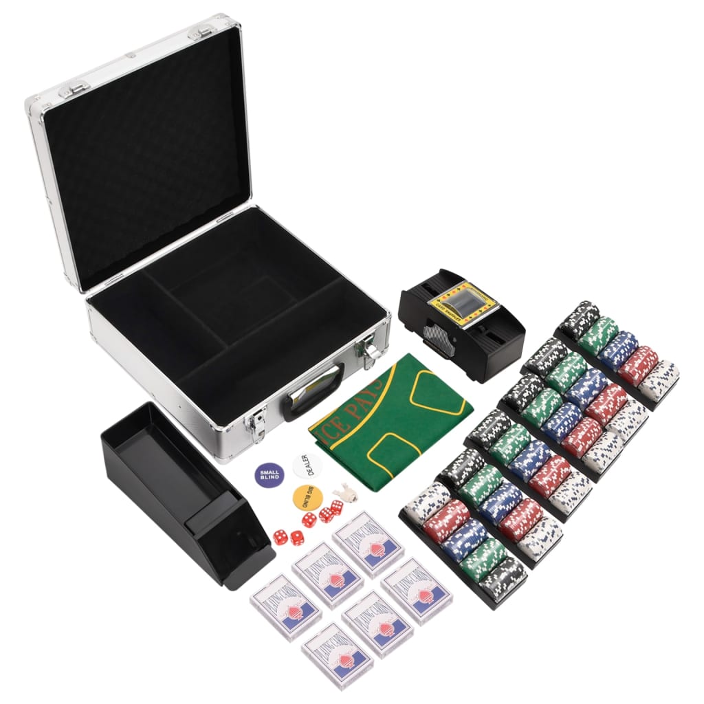 Coffret de poker avec jetons 600 pièces 11,5 g - number 1.
