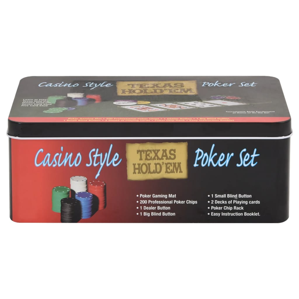 Coffret de poker avec jetons 200 pièces 4g - number 3.