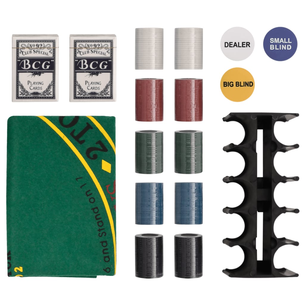 Coffret de poker avec jetons 200 pièces 4g - number 5.