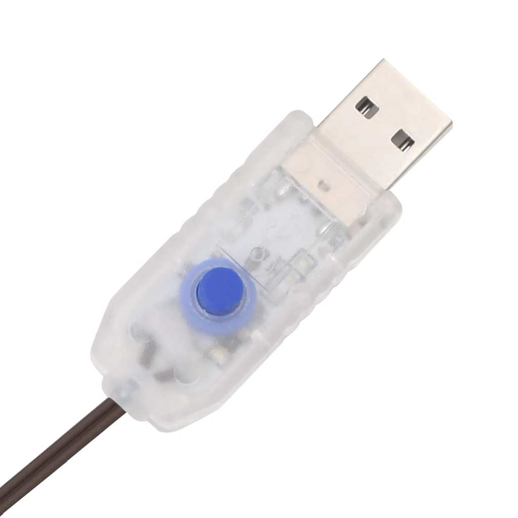 Juledekoration 2 stk. rensdyr rattan 80 led'er varm hvid - number 6.