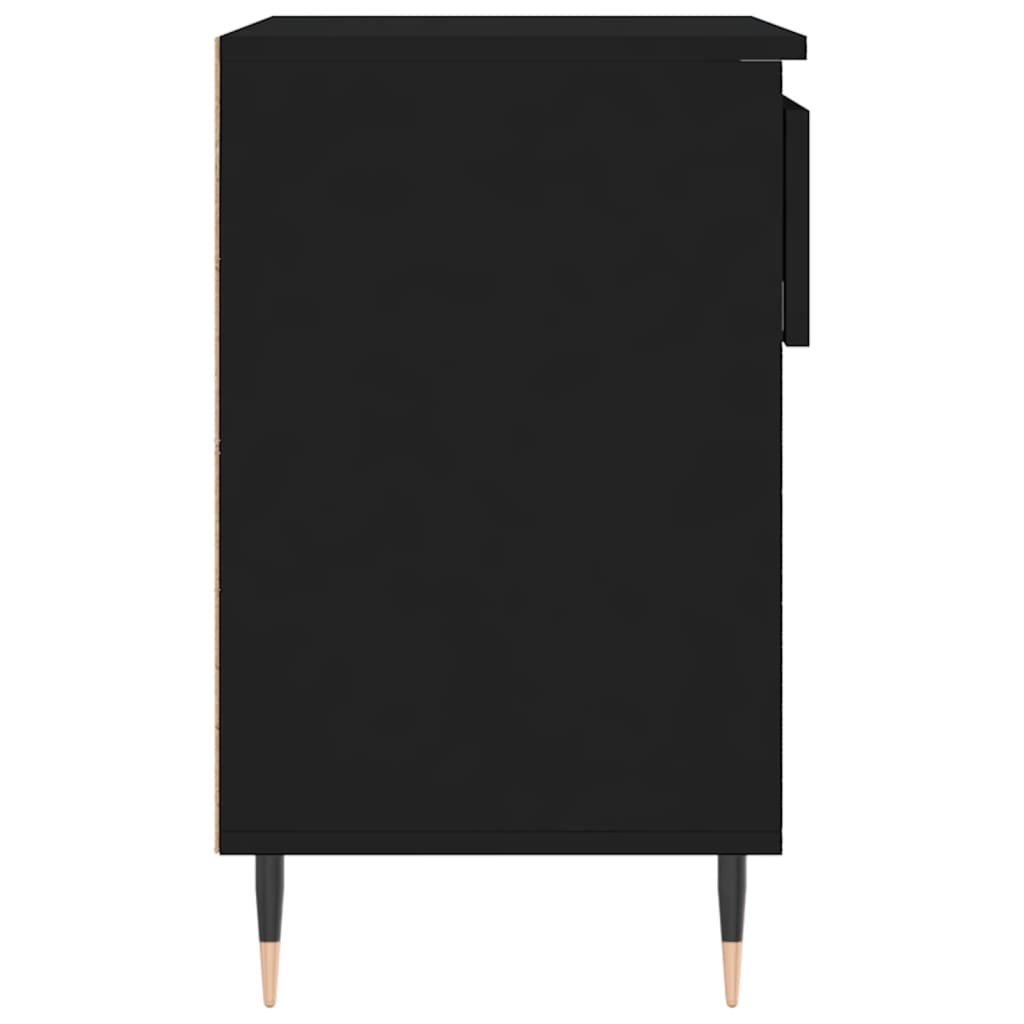 Skoreol 70x36x60 cm konstrueret træ - sort, 1, x, x - number 7.