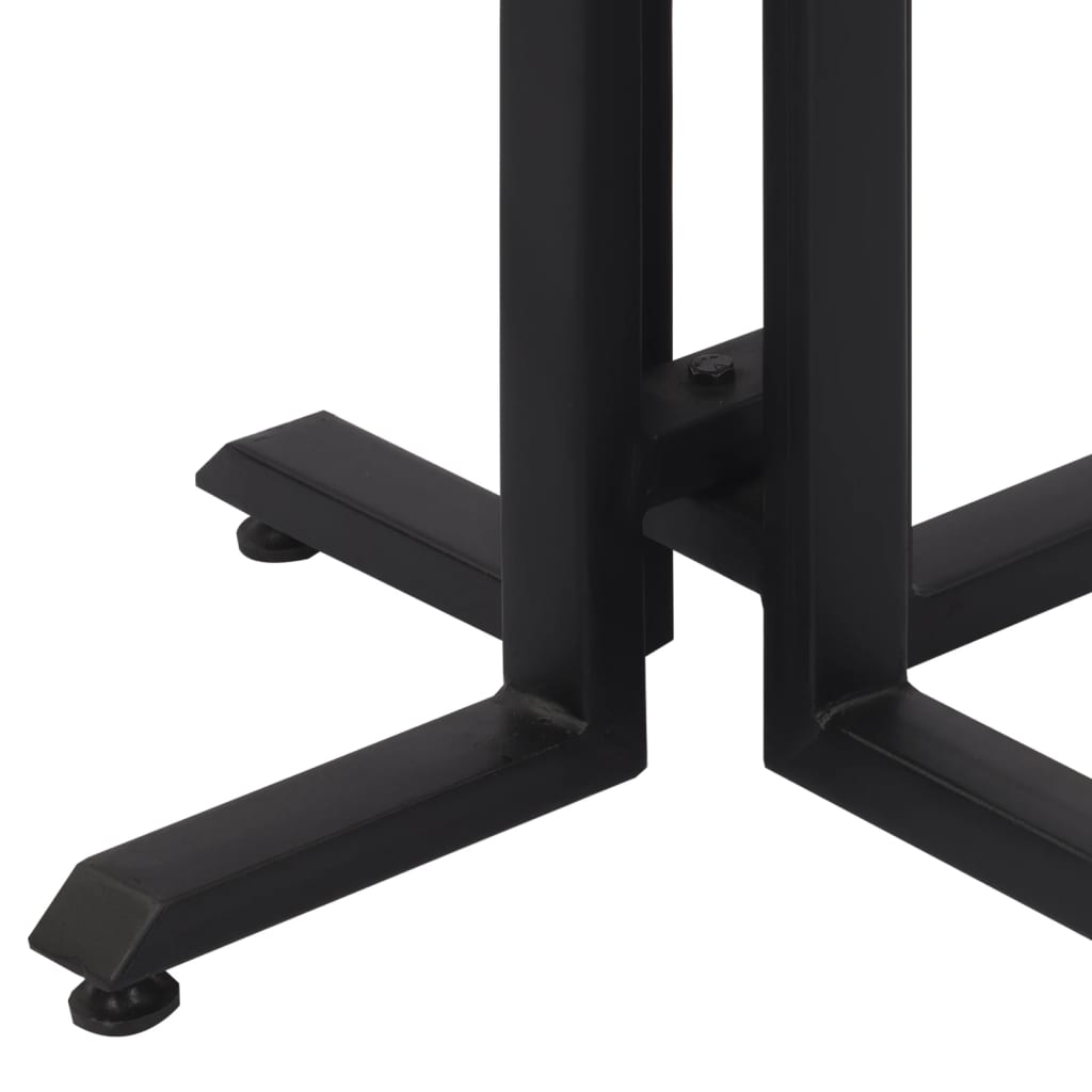 Salongbord 55x55x40 cm solid resirkulert teak - solid resirkulert teakjern, 55 x 55 x 40 cm (bxdxh) - number 6.