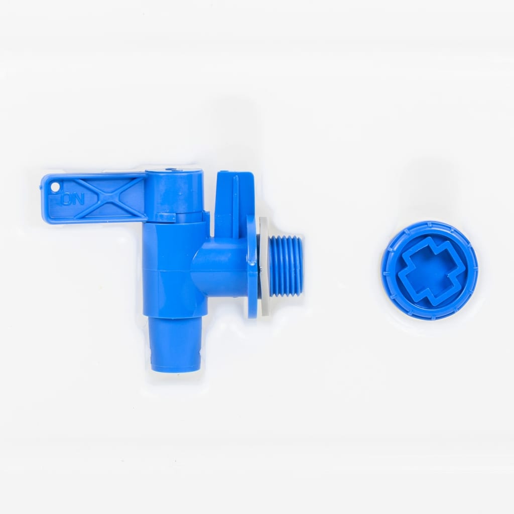 Vattenkanna med kran och tvåldispenser plast - 15 l, med tvål - number 4.