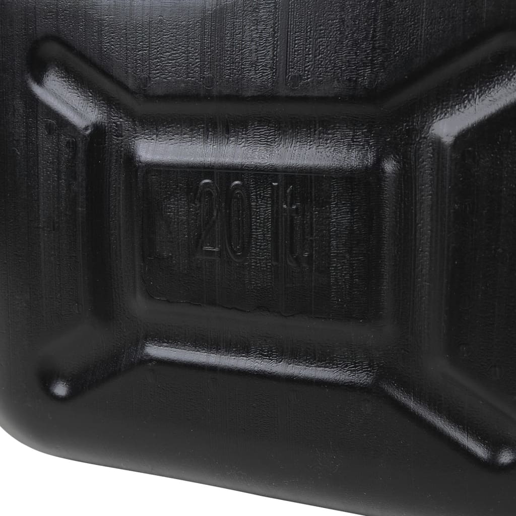 Brændstofdunke 3 stk. fleksibel tud 20 l plast sort - number 8.