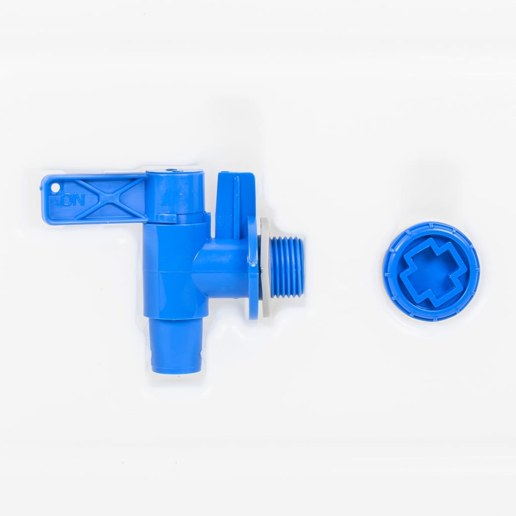 Vanddunk med tappehane plast transparent - 15 l, uden sæbe - number 4.