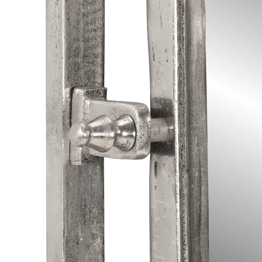 Portemanteau mural avec étagère aluminium - argent, 1, rond - number 3.