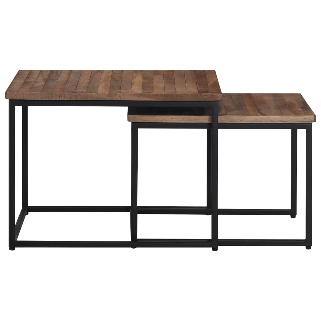 Depozitni stolovi 2 kom. puno tikovino - number 4.