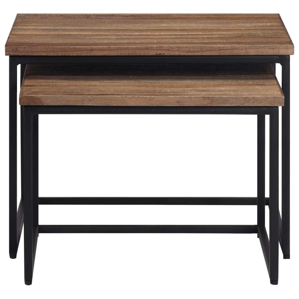 Depozitni stolovi 2 kom. puno tikovino - number 5.